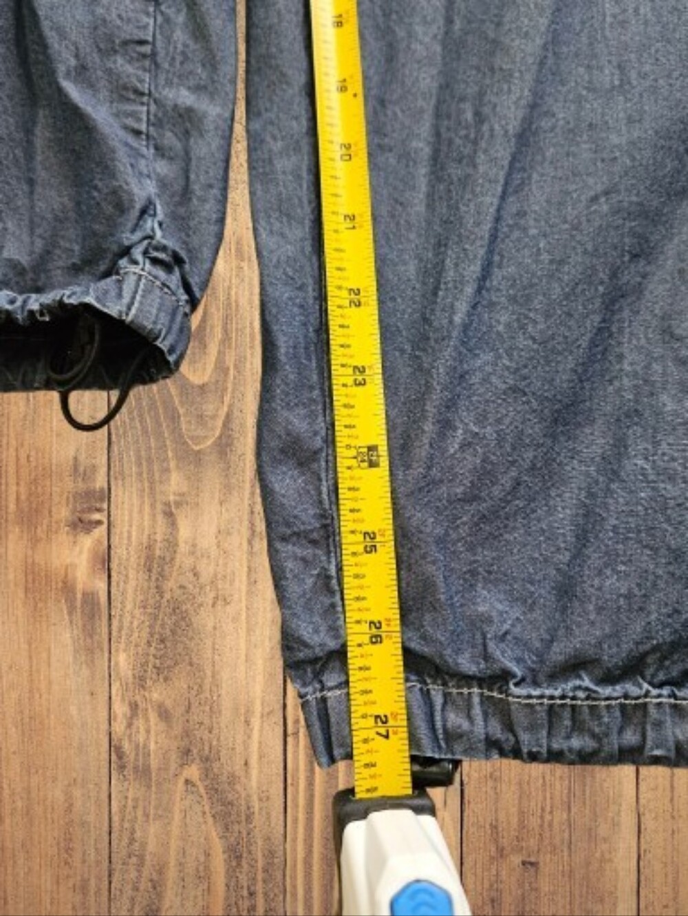 Anthropologie Pilcro Denim Bungee Parachute Cargo Pants Wide Leg Women's M - Picture 8 of 8